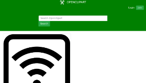 openclipart圖庫：Wi-Fi anim-資源代表圖