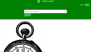 openclipart圖庫：Victorian watch-資源代表圖