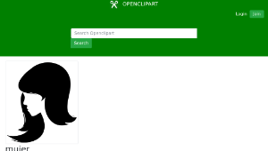 openclipart圖庫：mujer-資源代表圖