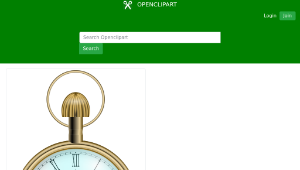 openclipart圖庫：Pocket Watch-資源代表圖