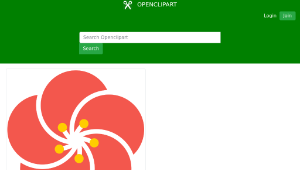 openclipart圖庫：Japanese Apricot Blossom-資源代表圖
