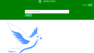 openclipart圖庫：dove縮圖