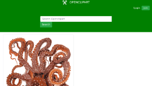 openclipart圖庫：Request Cute Octopus縮圖