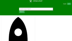 openclipart圖庫：Rocket-資源代表圖