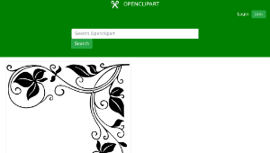 openclipart圖庫：Corner decoration 2-資源代表圖