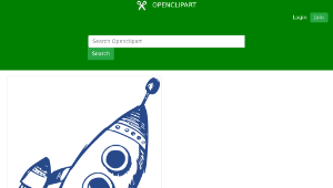 openclipart圖庫：Rocket-資源代表圖