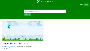 openclipart圖庫： background nature-資源代表圖