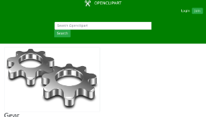 openclipart圖庫：Gear-資源代表圖