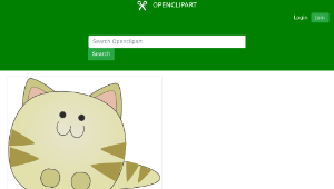 openclipart圖庫：Little cat縮圖