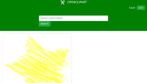 openclipart圖庫：Crayon Star縮圖