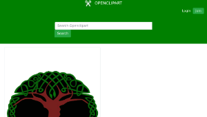 openclipart圖庫：Celtic Tree縮圖