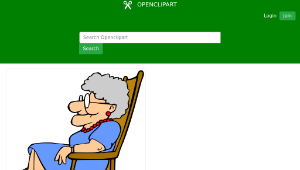 openclipart圖庫：Grandma-資源代表圖