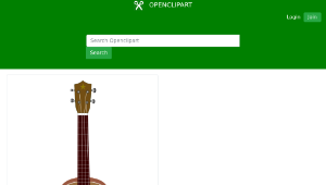 openclipart圖庫：Ukulele-資源代表圖
