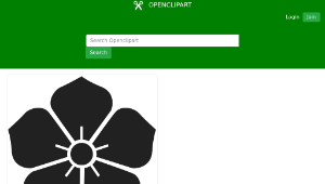openclipart圖庫：Family-crest-bell flower-資源代表圖