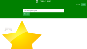 openclipart圖庫：star-資源代表圖