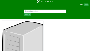 openclipart圖庫：VoIP Server-資源代表圖