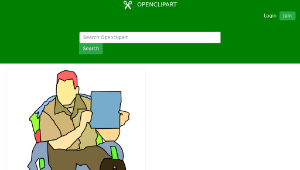 openclipart圖庫：Reading Story Book To Kids-資源代表圖