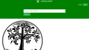 openclipart圖庫：Tree of life縮圖