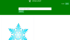 openclipart圖庫：snow flake 3-資源代表圖