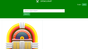 openclipart圖庫：Jukebox縮圖