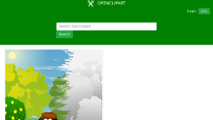 openclipart圖庫：May calendar page: Paint it green!縮圖