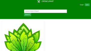 openclipart圖庫：Plant And Vase / Planter-資源代表圖