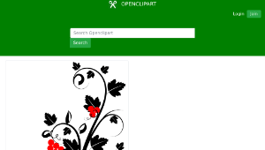 openclipart圖庫：Geometric Vine-資源代表圖