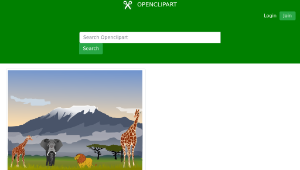 openclipart圖庫：Mount Kilimanjaro-資源代表圖