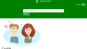 openclipart圖庫：Couple縮圖