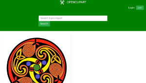 openclipart圖庫：Celtic Spiral縮圖