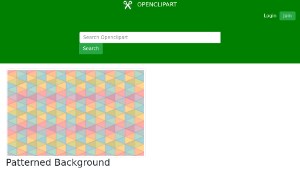 openclipart圖庫：Patterned Background縮圖