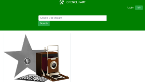 openclipart圖庫：Star Photographer-資源代表圖