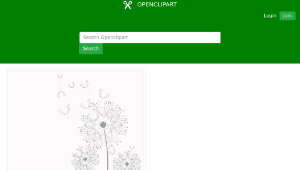 openclipart圖庫：Dandelions縮圖