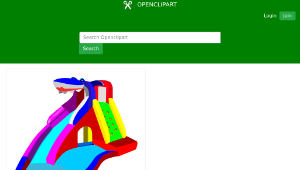 openclipart圖庫：Bouncy Castle - Water Slide - Pool縮圖