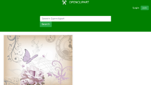 openclipart圖庫：Abstract Floral Background-資源代表圖