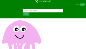 openclipart圖庫：Jellyfish-資源代表圖