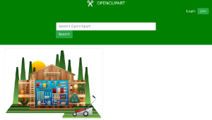 openclipart圖庫：Shed-資源代表圖