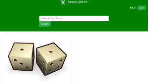 openclipart圖庫：dice-11-資源代表圖
