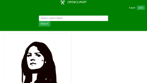 openclipart圖庫：Camila Vallejo-資源代表圖