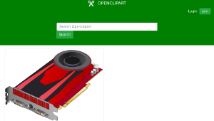 openclipart圖庫：Video card-資源代表圖