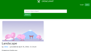 openclipart圖庫：Landscape -資源代表圖