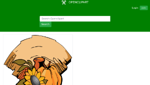 openclipart圖庫：Harvest Banner