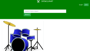 openclipart圖庫：Drums-資源代表圖