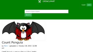 openclipart圖庫：Count Pengula-資源代表圖