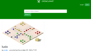 openclipart圖庫：ludo-資源代表圖
