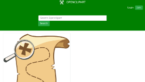 openclipart圖庫：Old scroll縮圖