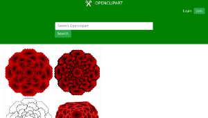 openclipart圖庫：Flower縮圖