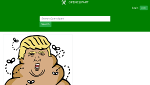 openclipart圖庫：Tronald Dump縮圖