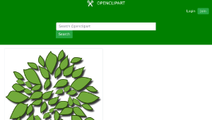 openclipart圖庫：tree-02縮圖