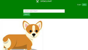 openclipart圖庫：Corgi-資源代表圖